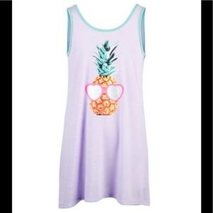 Miken Big Girls Pineapple-Print
Cover-Up